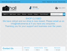 Tablet Screenshot of hallcameras.ie